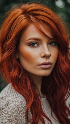 Flattering Cooper Hair for All Skin Tones 🌼 Cooper Hair, Fall Hair Colors Copper, Brown Lowlights, Copper Brown Hair Color, Copper Brown Hair, Darker Hair, Textured Lob, Brown Hair Shades, Red Haired Beauty