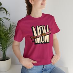 "👉 SOBRE NUESTRO: Mom You Are The Best T-shirt, Mother's Day Gift, New mom gift, Birthday Gift For Mother, Sweatshirt, Special Design Clothing for Mom Camiseta estampada diseño original Regálale esta hermosa camiseta a la mejor persona del mundo. Tu mamá Regalo para el día de la madre pero también para cualquier día porque todos los días son especiales para mamá ⭐ Camiseta para mujer Bella+Canvas 3001 - 100% algodón Airlume peinado y ring-spun - El algodón suave y el estampado de calidad hacen que los usuarios se enamoren de él una y otra vez. - Estas camisas tienen cuellos acanalados para reforzar la forma. - Impreso y enviado desde los Estados Unidos. - Debido a las diferencias entre monitores, los colores reales pueden variar ligeramente de lo que aparece en línea. ⭐ INSTRUCCIONES DE C Mother's Day Graphic Tee T-shirt Gift, Mother's Day Gift Graphic Tee T-shirt, Mother's Day Gift Graphic Tee, Pink T-shirt With Funny Text For Gift, Pink T-shirt With Funny Text As Gift, Pink T-shirt With Funny Text As A Gift, Mother's Day Graphic Tee Tops As Gift, Mother's Day Pink T-shirt With Funny Text, Mother's Day Gift Tops With Text Print