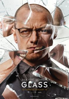 M.night Shyamalan, Glass Movie, Split Movie, Supernatural Abilities, Ads Poster, Cinema Theater, A4 Document, Movie Cinema, Univers Dc