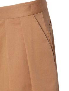 Camel colored midi skirt in stretch gabardine with front pleats, welt pockets, double strap.Composition: 97% COTTON 3% ELASTANE Midi Length Pleated Skirt With Pockets For Work, Knee-length Pleated Skirt With Pockets For Work, Pleated Midi Skirt With Pockets For Work, Classic Relaxed Pleated Skirt With Pockets, Workwear Midi Pleated Skirt With Pockets, Classic Relaxed Fit Pleated Skirt With Pockets, Pleated Elastane Skirt For Workwear, Elegant Pleated Skirt With Pockets For Work, Workwear Skirt With Box Pleat