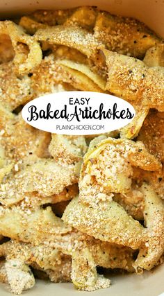 an easy baked munchies recipe in a casserole dish