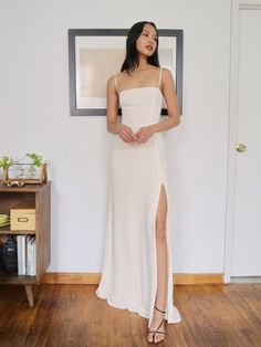 White Mermaid, Simple Prom Dress, Formal Dresses For Women, Moda Vintage, Long Prom Dress, Looks Vintage, Fancy Dresses, Look Fashion