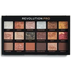 Revolution PRO Regeneration Palettes bring together an edit of 18 richly pigmented eyeshadows to fuel your creativity. Makeup Revolution Eyeshadow, Revolution Eyeshadow, Dark Matter, Eye Shadow Palette, Makeup Palette, Makeup Revolution, Shadow Palette, Ulta Beauty, Makeup Collection