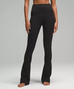 lululemon Align™ High-Rise Mini-Flared Pant *Regular | Women's Leggings/Tights | lululemon Leggings Flare, Dance Leggings, Lululemon Align Pant, Under Pants, Low Impact Workout, Lululemon Align, Active Wear Pants, Flare Leggings, Lululemon Leggings