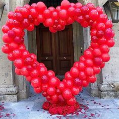 LANGXUN Large Size 8ft (2.4m) White Metal Heart Balloon Arch Kit, Wedding Heart Arch Stand, Love Balloon Column Arch Frame for Wedding, Bridal, Valentine's Day, Engagement and Birthday Party Supplies Heart Shape Balloon Arch, Heart Shaped Balloon Garland, Balloon Heart Arch, Valentine Balloon Arch, Heart Shape Balloon Decoration, Heart Balloon Arch, Flower Arch Backdrop, Valentines Balloons Decorations, Wedding Decor Garden