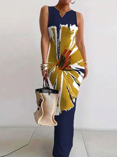 Cheap Asymmetrical Hem Maxi Dress For Summer, Cheap Vibrant Print Maxi Dress For Vacation, Cheap Stretch Dresses With Graphic Print, Fitted Printed Dress, Cheap Contrast Color Dresses For Women, Fitted Floral Dress, Leopard Maxi Dress, Saree Jewellery, Nature Dress