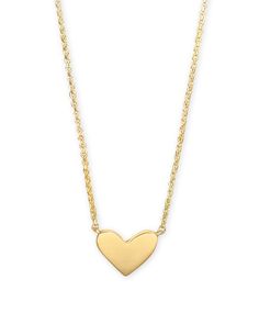 An iconic symbol with just a hint of asymmetry, the Ari Heart Pendant Necklace in 18k Gold Vermeil is the definition of modern classic style, designed to be worn with everything. Modern Classic Style, Kendra Scott Necklace, Necklace Extender, Gold Heart Necklace, Engraved Items, Gold Pendant Necklace, Heart Pendant Necklace, Kendra Scott, Cute Jewelry