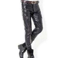 Product Description ★for Men's & Boys 100% ✔ Genuine Lambskin Leather Straight Motor Biker Pant Slim Fit Fantastic figure Designer Mid Waist Straight Style Pants and with a very Beautiful ♥ attractive look.Perfect for cocktail/ evening parties, nightclub, dance halls, proms, bar, club wear etc.(because Fashion always say look at this) Please confirm your required size after order via massage. ★PLEASE NOTE : ALL SIZES ARE AVAILABLE AS PER SIZE POSTED BELLOW X-SMALL = SMALL = Medium = LARGE = Winter Streetwear Full-length Leather Pants, Winter Streetwear Leather Pants, Casual Pants With Pockets For Biker Events, Fitted Leather Pants For Biker Events In Winter, Fitted Biker Bottoms For Outdoor, Winter Streetwear Leather Pants Straight Leg, Biker Style Bottoms For Fall Events, Winter Leather Bottoms For Streetwear, Fall Biker Style Bottoms For Biker Events