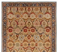 Eva Persian Rug | Pottery Barn Hand Loomed Rug, Area Rug For Living Room, Persian Style Rug, Persian Style, Large Area Rug, Kitchen Runner, Library Ideas, Rug For Living Room, Persian Rugs