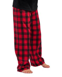 Youth Polyester Flannel Pant - RED / BLACK BUFFALO - M | Boxercraft Youth Polyester Flannel Pant in Red/Black Buffalo Size Medium Christmad Pants, Flannel Pants, Scottish Tartans, Navy Gold, Kids Pants, Burnt Orange, Tartan, Buffalo, Red And White