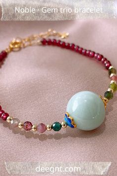 🥰We are on a mission to bring a little bit of magic to mindful and strong women around the world with jewelry which speaks, elevates and nurtures our mind, body and soul. Elegant Good Luck Bracelets With Natural Stones, Red Jade Bracelet As Gift, Red Jade Bracelet Gift, Spiritual Gemstone Bracelets For Good Luck, Spiritual Gemstone Bracelet For Good Luck, Red Jade Gemstone Jewelry, Spiritual Red Jade Jewelry, Handmade Red Jade Bracelets, Red Crystal Bracelet With Natural Stones For Healing