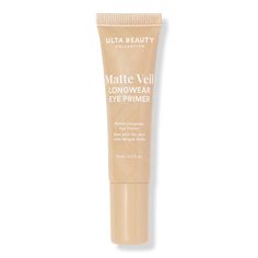 Matte Veil Longwear Eye Primer - MTE EYE PRIMER 0.3FLOZBenefitsLongwearing up to 12 hoursCan be used with multiple eye product formulaspowders, gels, creams and loose pigmentsFeaturesTube sleeve made from 79% bioplasticProudly cruelty free with clean ingredients - Matte Veil Longwear Eye Primer Under Eyeshadow, Loose Pigments, Eye Primer, Face Hydration, Makeup Primer, Face Primer, Clean Ingredients, Eyeshadow Brushes, Beauty Collection