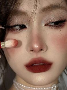 #BEAUTY, #RELATIONSHIPS #Fashion #Animals #Outfits #Winter Outfits #Animals Makeup Ala Korea, Makeup Asia, No Make Up Make Up Look, Maquillage On Fleek, Christmas Makeup Look, Holiday Makeup Looks, Ethereal Makeup, Winter Makeup, Fancy Makeup