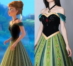 Anna, Frozen | Community Post: 16 Ridiculously Good-Looking Disney Costumes You Can Actually Buy Carnaval Costume, Mode Turban, Disney Princess Dresses, Diy Costume, Disney Cosplay, Anna Frozen