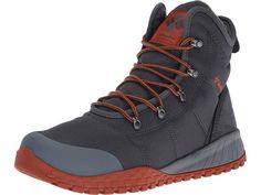 Columbia Fairbanks Omni-Heat Men's Shoes Graphite/Dark Adobe Winter Slip-resistant Hiking Boots, Sporty Insulated Waterproof Boots For Fall, Functional Boots For Outdoor Activities In Fall, Functional Outdoor Boots For Fall, Sporty Weatherproof Hiking Boots For Fall, Outdoor Mid-top Boots For Fall, Waterproof Boots For Fall Adventures, Functional Waterproof Boots For Fall Outdoor Activities, Insulated Waterproof Boots For Fall Outdoor Activities