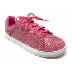 A pair of Forever Young women's sneakers with textured Material and Lace up Front , offers a combination of comfort and style. The rubber sole adds stability. This trendy sleek and chic look wears well anytime through out the day or a night out in the town. An elegant pair of?Forever Young Sneakers add flair to your everyday wardrobe . Size: Regular. Color: Pink. Gender: female. Age Group: adult. Comfortable Lace-up Sneakers With Textured Upper, Spring Sneakers With Textured Upper And Lace-up, Trendy High-top Sneakers With Textured Upper, Trendy Low-top Sneakers With Textured Upper, Spring Textured Low-top Sneakers, Comfortable Low-top Sneakers With Textured Upper, Textured Lace-up Sneakers For Sports, Textured Upper Lace-up Sneakers For Sports, Textured Lace-up Sports Sneakers