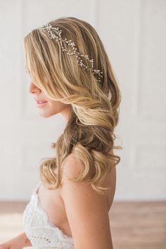 OCTAVIA HALO – Brides & Hairpins Bride Hair Pins, Wedding Halo, Bridal Halo, Infinity Design, Wedding Vision, Prom Ideas, Belt Style, Bride Look, Wedding Dreams