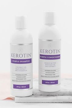 purple shampoo and conditioner Grey Hair Turning Yellow, Silver Hair Shampoo, Hair Color Grey Silver, Gray Hair Solutions, Shimmer Lights Shampoo, Grey Hair And Makeup, Purple Conditioner, Shampoo For Gray Hair