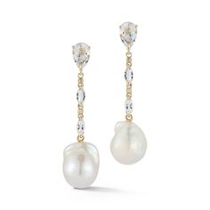 14kt Baroque Pearl Dusters– MATEO Luxury Briolette Pearl Earrings, Luxury Pear-shaped Pearl Earrings, Elegant Marquise Gold Bridal Earrings, Elegant Gold Marquise Bridal Earrings, Classic Baroque Pearl Earrings For Formal Occasions, Pear-shaped Pearl Earrings For Evening, Formal Baroque Pearl Earrings, Classic Formal Baroque Pearl Earrings, Elegant Marquise Pearl Drop Jewelry