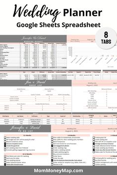 wedding planner spreadsheet Wedding Planner Spreadsheet, Wedding Budget Template, Wedding Planning Templates, Planning List, Budget Expenses, The Wedding Planner, Wedding Guest List, Wedding Budget, Budget Spreadsheet