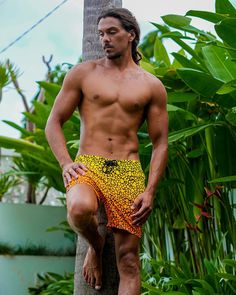 Introducing the "Stingray Sunset" 5" Swim Trunks, a perfect blend of style and functionality. These swim trunks make a bold statement with their eye-catching gradient pattern that transitions seamlessly from warm yellow to deep orange, reminiscent of a breathtaking sunset.Crafted from high-quality, quick-drying fabric, these mens swim trunks ensure you stay comfortable both in and out of the water. The 5-inch inseam offers the ideal balance of coverage and freedom, making them perfect for swimmi Mens Twists Hairstyles, Gradient Pattern, Abs And Cardio Workout, Beach Sports, Deep Orange, Warm Yellow, Mens Swim Trunks, Twist Hairstyles, Stingray