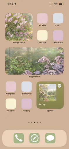 an info sheet with flowers and plants on it, including the names of different colors