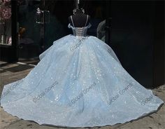 Mexico Sky Blue Off The Shoulder Ball Gown Quinceanera Dresses For Girls Beaded Appliques Party Baby Blue Quinceanera Dresses Off The Shoulder, Blue Off-shoulder Dress For Quinceanera, Quinceanera Dresses Baby Blue Quincedresses.com, Blue Embellished Ball Gown Quinceanera Dress, Blue Sequin Quinceanera Gown, Ball Gown Quinceanera Dresses, Mexico Blue, Off Shoulder Ball Gown, Dresses For Girls