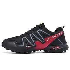 New Large Size Outdoor Mountaineering Shoes Men's Shoes Breathable Shock Absorption Sports Hiki Country Shoes, Mens Hiking Shoes, Army Boots, Comfortable Walking Shoes, Trekking Shoes, Training Sneakers, Length Measurement, Mens Shoes Casual Sneakers, Climbing Shoes