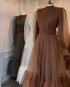 Premium Neutral Modest Gown 2 Pc set Simple Frocks, Simple Gowns, Gowns Dresses Elegant, Fancy Dresses Long, Muslim Fashion Dress, Designer Dresses Casual, Quick Outfits, Stylish Party Dresses, فستان سهرة