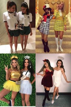 Mean Girls Halloween Costumes, Costumes For Best Friends, Best Friend Costumes, Cheerleader Halloween Costume, Cowgirl Halloween Costume, Clueless Halloween Costume, Friend Costumes, The Best Halloween Costumes, Bff Halloween Costumes