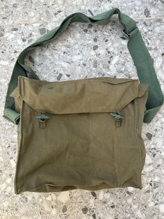 Genuine Military Army Shoulder Bag Haversack Brand New Vintage Canvas Unisex Genuine Military Shoulder Bag Haversack Vintage Canvas Army Brand New Bag Strong Durable military canvas For professional use  One size fits all Unisex Haversack Bag, Military Bag, Military Army, Vintage Canvas, New Bag, Sling Bag, New Vintage, Bulgaria, Purses And Handbags