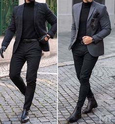 Business Casual Men Work, Black Outfit Men, Mens Smart Casual Outfits, Formal Men Outfit, Classy Outfits Men, Smart Casual Men