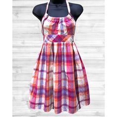 Reposhing This Item I Purchased From @Sellshocked. Loved It, But Ready To Rotate For Something New. Questions? Leave A Comment Below! Spring Plaid Lined Dress, Lined Plaid Dress For Summer, Lined Plaid Summer Dress, Summer Plaid Lined Dress, Pink Knee-length Sundress, Casual Lined Pink Sundress, Casual Pink Lined Sundress, Casual Pink Knee-length Sundress, Camel Dress