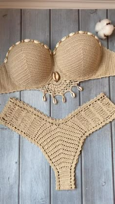 Tops A Crochet, Profile Video, Pattern For Crochet, Bralette Pattern, Crochet Tunic, Cute Lingerie, Youtube I