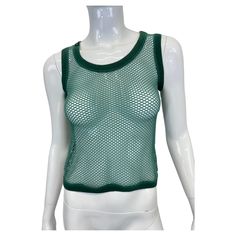 Late 90s D&G fishnet sheer tank top. Size: IT40, can fit a wide range of sizes, the material is stretchy Material: cotton Conditions: excellent, no significant flaws Measurements: Bust: 39cm / 15,4 inches Back length: 42cm / 16,5 inches Throwing Fits, Sheer Tank Top, Mesh Tank Top, Late 90s, Diy Stuff, Food Cravings, Black Mesh, Stretchy Material, Tank Top Shirt