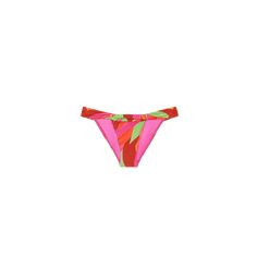 Vix "Bia" bikini bottoms in vibrant Cherish pirnt  Low-rise hipster style 24k gold-plated sliders for adjustability Full seat coverage  Nylon/polyamide/elastane Lining: Elastane/nylon Hand wash Made in Brazil Top sold separately Gold Bottoms For Beach Season, Gold Tie-side Bottoms For Beachwear, Gold Beachwear Bottoms For Summer, Gold Bottoms For Pool And Summer, Gold Bottoms For Summer Pool, Gold Bottoms For Summer Pool Activities, Gold Tie-side Bottoms For Summer, Adjustable Pink Beach Bottoms, Adjustable Pink Bottoms For The Beach