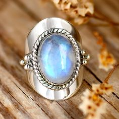 Oval shaped Moonstone ring Beautiful boho design. Genuine gemstone. Made of sterling silver. ❥ Metal: Solid sterling silver ❥ US Ring Size: Choose Size ❥ Width: 26mm ❥ Gemstone: Moonstone ❥ Gemstone Color: White ✈ Free Shipping (USPS) 🎁 Free Gift Box ↻ 60 Days Return ⌛ 24 Handling Time ** GET 15% OFF COUPON ** Visit 👉 boho-magic.com/join Join and get coupons, exclusive offers, updates, and more surprises! ** ALSO IN OUR SHOP ** Shop▸ https://etsy.me/2rT0tbC Most Loved▸ https://etsy.me/2AcpzH2 Rainbow Rings Engagement, Sterling Silver Rings Boho, White Stone Ring, Moonstone Ring Sterling Silver, Blue Stone Ring, Moonstone Engagement Ring, Moonstone Jewelry, Ring Boho, Boho Ring