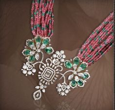 Egyptian Inspired Jewelry, Emerald Diamond Pendant, Trendy Jewellery, Fancy Jewelry Necklace, Elegant Jewellery, Art Jewelry Design, Beads Mala