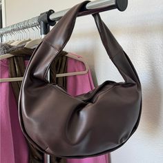 Prospect Park Shoulder Bag Chocolate Trendy Hobo Shoulder Bag For Errands, Chic Hobo Satchel For Errands, Trendy Everyday Hobo Pouch Bag, Trendy Pouch Hobo Bag For Everyday, Prospect Park, Brown Shoulder Bag, Princess Polly, Shoulder Bags, Bag Lady