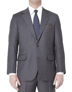 Swaine Adeney Brigg, Sack Suit, J Press, Edge Stitching, Suits Dress, Kit Bag, Dress Clothes, Men's Suits, The Grey