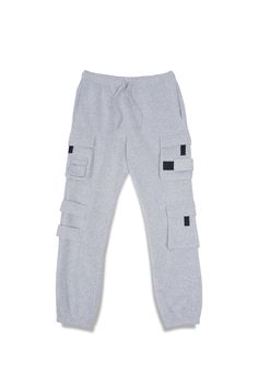 Men's Multi Pocket Velcro Detail Fleece Cargo Sweatpants
#color_heather-grey Urban Sweats With Pockets For Sports, Fleece Sweatpants With Side Pockets In Sportswear Style, Functional Winter Pants With Multiple Pockets, Functional Cotton Pants With Side Pockets, Cotton Techwear Joggers With Multiple Pockets, Functional Cotton Sweatpants With Side Pockets, Urban Fleece Sweats With Pockets, Functional Cotton Joggers With Pockets, Fleece Pants With Side Pockets For Jogging