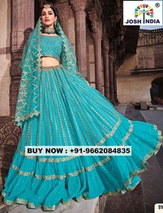 For Order Or Inquiry Kindly Call Or Whatsapp On : +91-9662084835 Ruffle Lehenga, Stylish Lehenga, Latest Lehenga Designs, Pakistani Lehenga, Blouse Lehenga, Gold Lehenga, Sabyasachi Lehenga, Yellow Lehenga, Party Wear Lehenga Choli