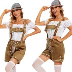 #ad Top Rated Women German Traditional Ethnic Suspenders Suit Bar Girl Costumes Cosplay Dress, Women's Top Tavern Bartender, German Traditional Clothing, German Traditional Dress, Waitress Outfit, Oktoberfest Costume, Cosplay Dress, Girl Costumes, Suspenders, Traditional Dresses