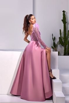 Indulge in elegance with the Sara Badr CR0043 evening gown from the Fall 2023 collection. Embrace sophistication and grace with this exquisite piece. Elevate your evening look effortlessly. Evening Look, Classy Gowns, 2023 Collection, Fall 2023, Elevate Your Style, Evening Gown, The Fall, Evening Gowns, Your Style