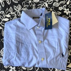 (#215) Nwt Mens Long Sleeve Casual Shirt By Polo Ralph Lauren. Size 15 1/234/35. Light Blue With Navy Blue Polo Logo Slim Fit Easy Care Material 100% Cotton Stretch Ralph Lauren Slim Fit, Polo Logo, Plaid Shirt Men, Polo Ralph Lauren Shorts, Button Down Shirt Mens, Ralph Lauren Long Sleeve, Ralph Lauren Shorts, Blue Polo, Oxford Shirt