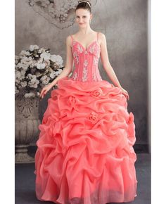 Shop best price unique ruffled organza watermelon red wedding dress with straps online. Free Shipping and Custom-made. Pro since 2009. Sweet 16 Ball Gown With Ruffles And Fitted Bodice, Elegant Quinceanera Dress With Ruffles And Sweetheart Neckline, Elegant Quinceanera Dress With Sweetheart Neckline And Ruffles, Organza Quinceanera Dress With Ruffles, Quinceanera Ball Gown With Ruffles And Sweetheart Neckline, Organza Quinceanera Dress With Ruffles For Debutante Ball, Ruffled Organza Quinceanera Dress, Quinceanera Dress With Sweetheart Neckline And Ruffles, Sweetheart Neckline Organza Quinceanera Dress For Prom Season