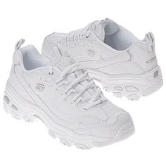 Skechers Women's D Lite at Famous Footwear Womens Silver Shoes, Shoes Heels Wedges, Rubber Shoes, Famous Footwear, Skechers Women, Shoes White, Me Time