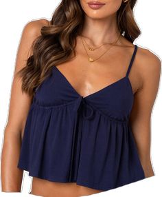 Summer V-neck Camisole With Straps, Summer V-neck Camisole For Loungewear, Summer V-neck Tops With Knotted Straps, Casual Camisole With Delicate Straps For Loungewear, Camisole Crop Top With Built-in Bra For Vacation, Loungewear Camisole With Adjustable Spaghetti Straps, Summer V-neck Camisole Bra-friendly, Summer V-neck Crop Top With Built-in Bra, Chic V-neck Crop Top With Adjustable Straps