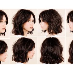 Kort Bob, Cool Short Hairstyles, Short Wavy Hair, Short Wavy, Grunge Hair, Short Hair Cuts For Women, Short Hairstyles For Women