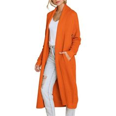 50%Viscose, 30%Polyamide, 20%Polyester Hand Wash Only Sizes=Us(4-8), M=Us(10-14), L=Us(16-20), Xl=Us(18-22long Cardigan For Women, Soft And Cozy Fabric, Perfect Length, Fashionable And Elegant, Oversized Style Cardigan Sweaters, If Between Size, Long Torso Choose Size Up. Designlong Sleeve, Open Front, Ribbed Knit Cardigan, Solid Color, Below Knees Length, Stretchy Fabric, Knitwear Casual Style, Oversized Sweater Coat Outwear For Fall Winter. Occasion: Outdoor Wearing, Casual, Office, Daily, Vac Long Sleeve Fall Sweater With Pockets, Long Sleeve Sweater With Pockets For Fall, Trendy Long Solid Sweater Coat, Oversized Winter Sweater Coat In Solid Color, Oversized Solid Color Sweater Coat For Winter, Oversized Solid Color Winter Sweater Coat, Fitted Long Sleeve Sweater Coat, Casual Fitted Sweater Coat With Pockets, Trendy Long Sweater Coat With Pockets